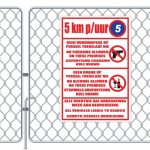 Premises Entry Notice Sign