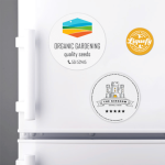 Round Promotional Fridge Magnets