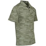 Mens Volition Golf Shirt- Grey