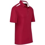 Mens Simola Golf Shirt- Charcoal
