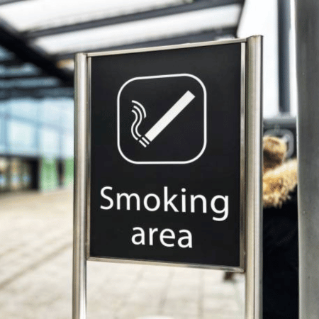 Smoking Regulations Business Signs