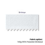 Custom Apparel Birdseye Polyester