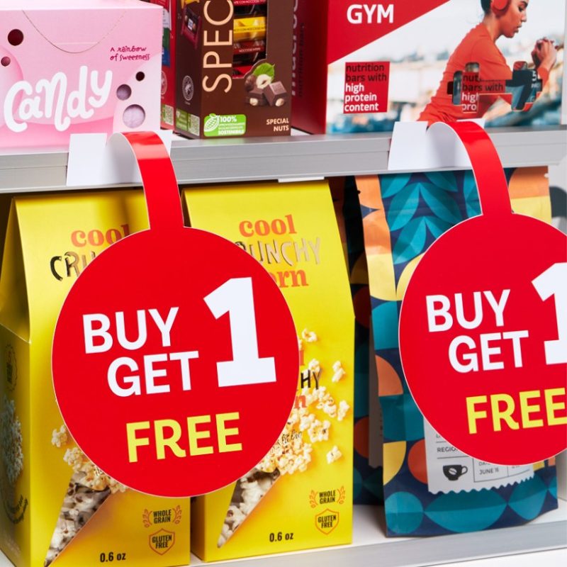 Round Shelf Wobbler Printing