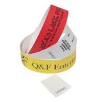 Tyvek Wristband printing