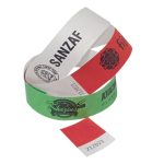 Tyvek Wristband printing