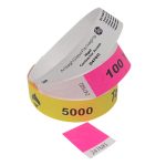 Tyvek Wristband printing