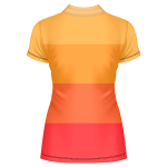 Ladies Golf Shirt Custom Design - Back