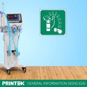 Breathing Apparatus Safety Sign (GA24)