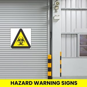 Beware Of Biological Hazard Safety Sign (WW11)
