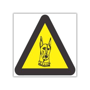 Beware Of Dogs SABS safety sign (WW19)