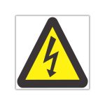 Beware Of Electric Shock SABS safety sign (WW7)