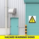 Beware Of Electric Shock SABS safety sign (WW7)