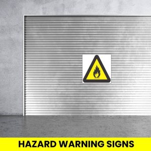 Beware Of Fire Hazard Safety Sign (WW2)
