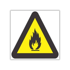 Beware Of Fire Hazard Safety Sign (WW2)