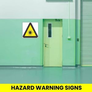 Beware Of Laser Hazard SABS safety sign (WW12)