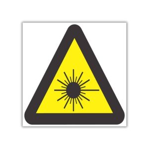 Beware Of Laser Hazard SABS safety sign (WW12)