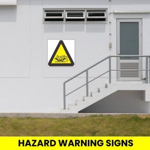 Beware Of Material Falling From Moving Conveyor Belt safety signs (WW21)