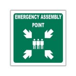 EMERGENCY ASSEMBLY POINT SAFETY SIGN (GA 26)