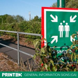 EMERGENCY ASSEMBLY POINT SAFETY SIGN (GA 26)