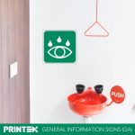 Eye-Wash Safety Sign (GA19)