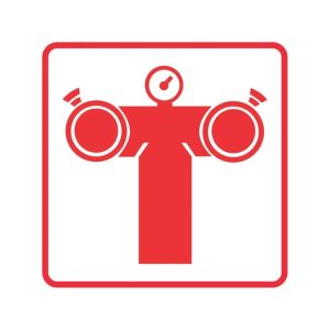 FIRE PUMP CONNECTION SAFETY SIGN (FB8)