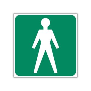 Gents Toilet Safety Sign (GA11)