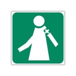 Manned First Aid Station Safety Sign (GA5)