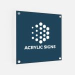 UV Printed Acrylic Signs
