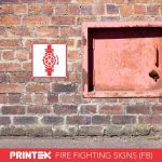 SPRINKLER STOP VALVE SAFETY SIGN (FB6)