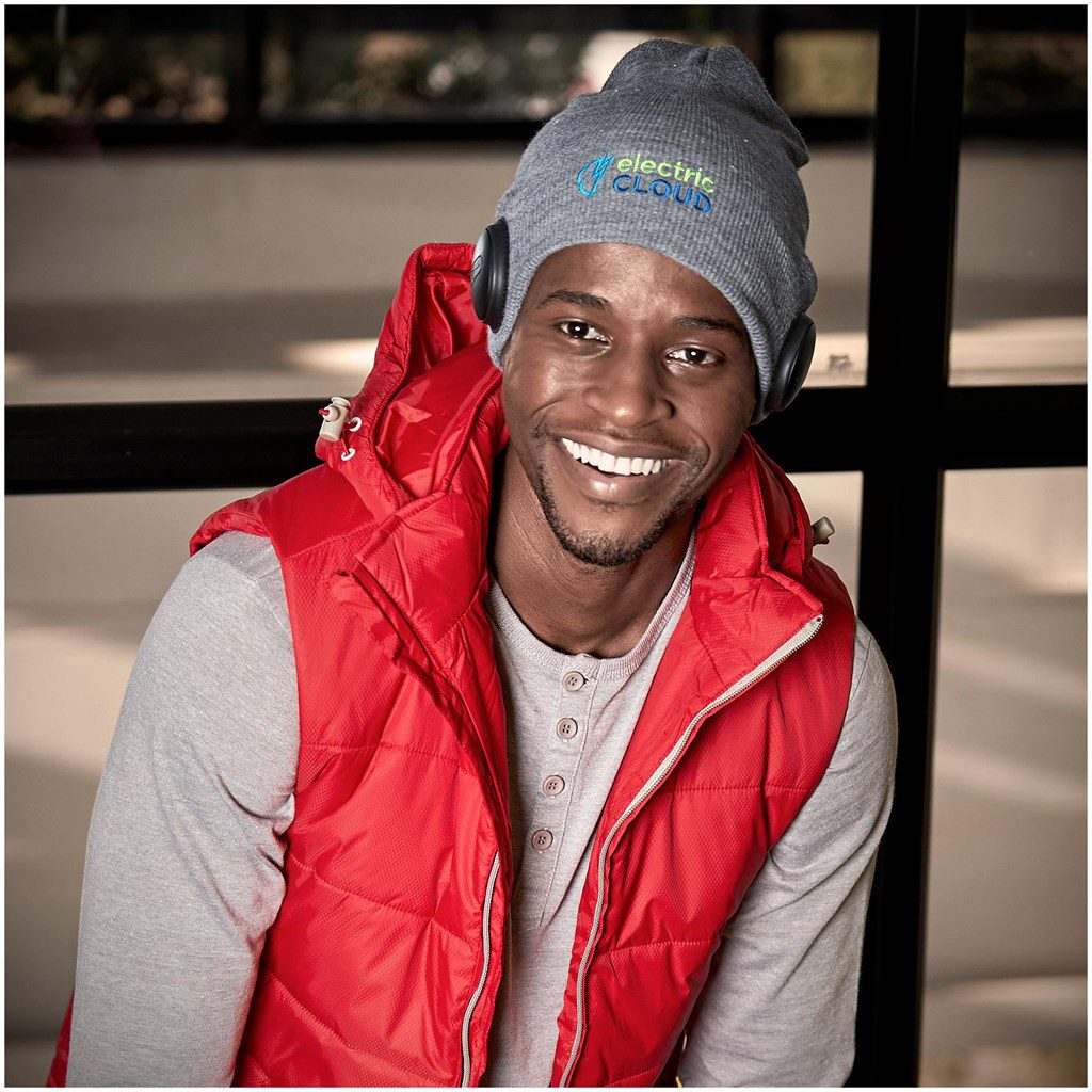 Swiss Cougar Belfast Bluetooth Acrylic Beanie Lifestyle Image