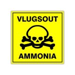 Warning : Ammonia Safety Sign (HW22)