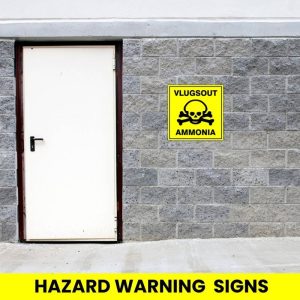 Warning : Ammonia Safety Sign (HW22)