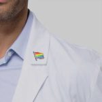 LGBTQ Lapel Badges Wavy Flag