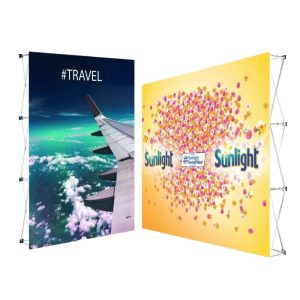 Custom Printed Straight Banner Wall