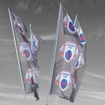 Flying Flag Fountains