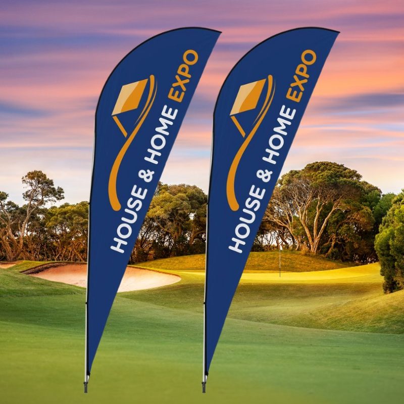 Sharkfin Flag Banners