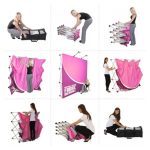 Straight Banner Wall setup