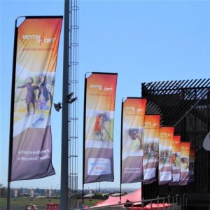 Telescopic Flying Flag Banners