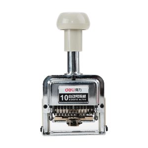 Deli Automatic Numbering Stamp - 10 Digit