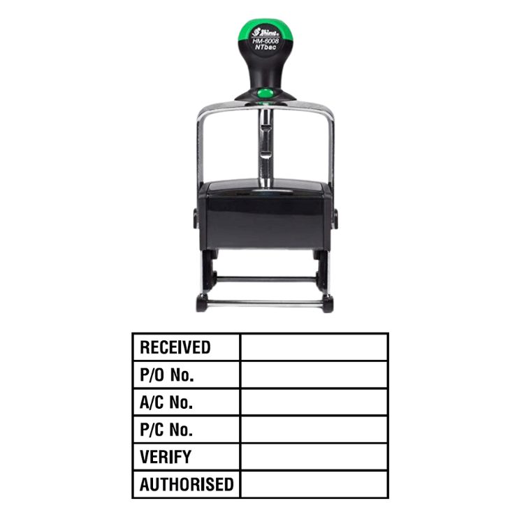 Shiny HM6008 Ready Made Stamp Received Table Shiny HM6008 Ready Made Stamp Received Table
