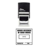 Shiny S-542D Ready Made Dater Stamp Goods Received