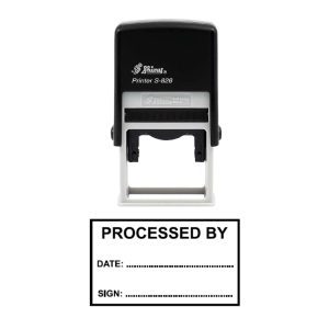 Shiny S-826 Ready Made Stamp Processed By