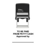 Shiny S-826 Ready Made Stamp To Be Paid