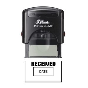 Shiny S-826D Ready Made Dater Stamp Received