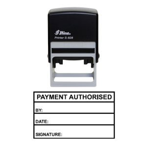 Shiny S-828 Ready Made Stamp Payment Authorised