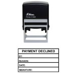 Shiny S-828 Ready Made Stamp Payment Declined