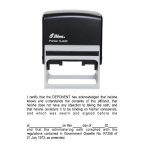 Shiny S-830 Ready Made Stamp Certify
