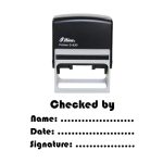 Shiny S-830 Ready Made Stamp Checked By