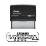 Shiny S-833 Ready Made Stamp Private