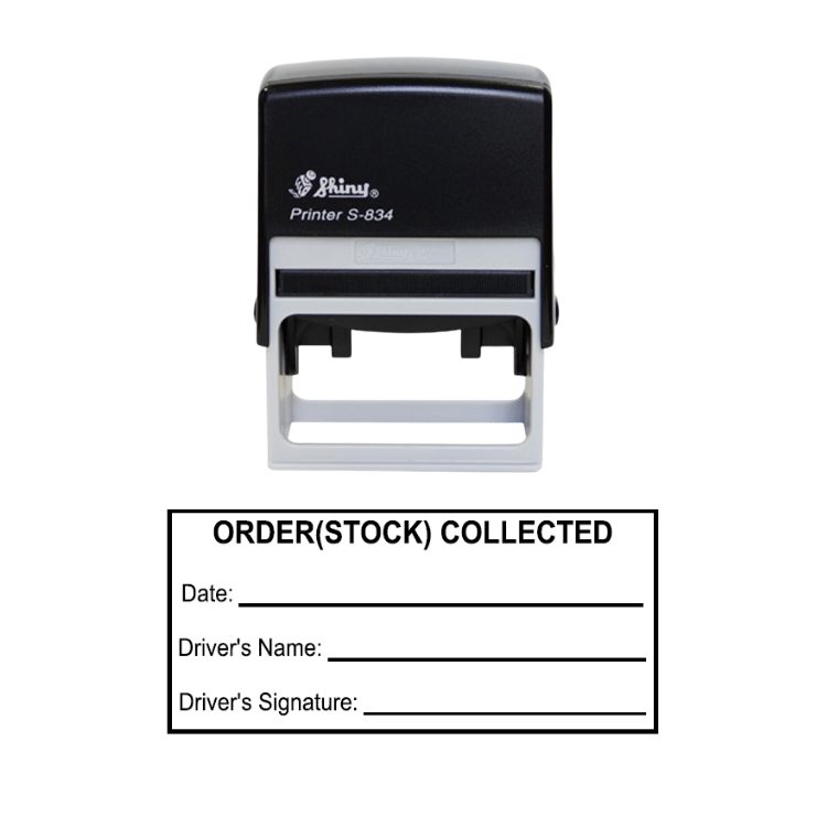 Shiny S-834 Ready Made Stamp Order Collected Shiny S-834 Ready Made Stamp Order Collected